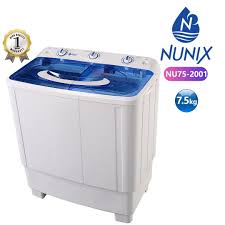 Nunix 7.5 KG TOP Wash & Spin Washing Machine