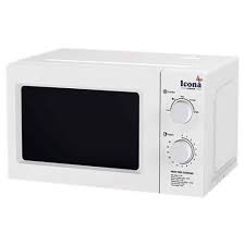 Icona 20 litres Manual white Microwave