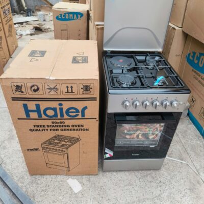 Haier Cooker 1)50*60/3gas+1 electric/Electric Oven