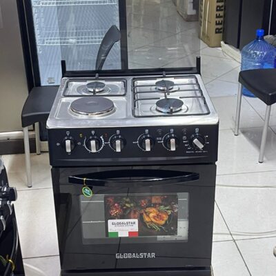 GLOBALSTAR COOKER 50*55/3gas+1electric/Electric Oven/Jet Valve