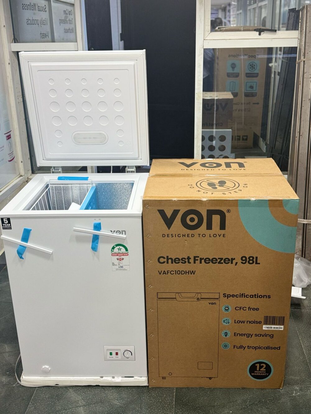 VON  98 LITRES