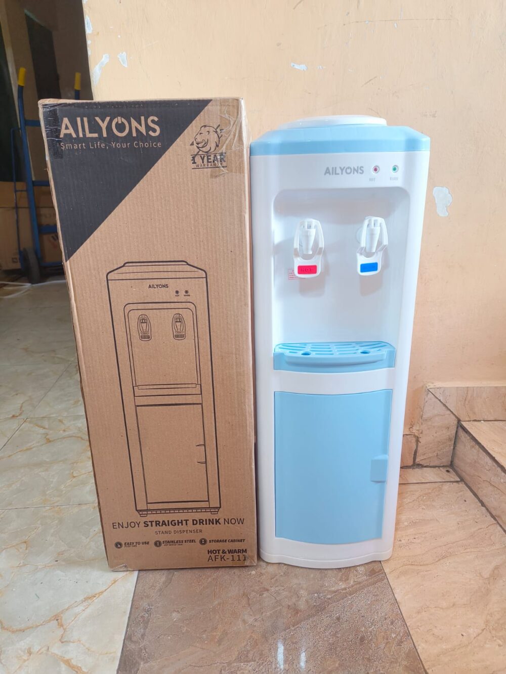 AILYONS  BOTTOM LOAD HOT AND NORMAL