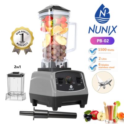 Nunix 2-in-1 Commercial Blender
