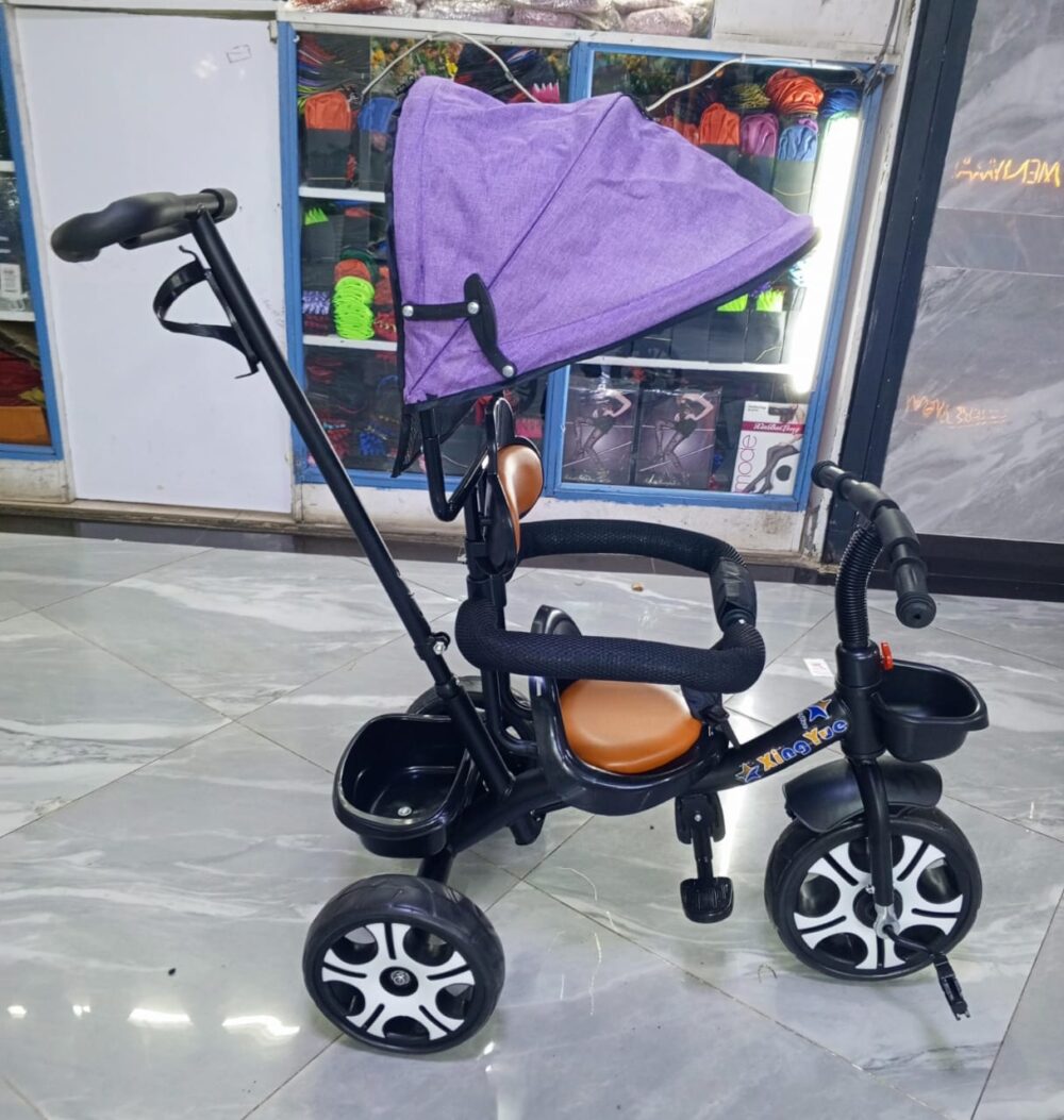 Push tricycle with detachable handle/canopy - Image 3